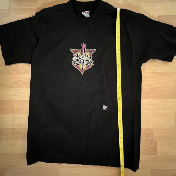 Rare Vintage 1998 Buffy the Vampire Slayer Promo T-Shirt BTVS Logo Never Worn M - Picture 9 of 10